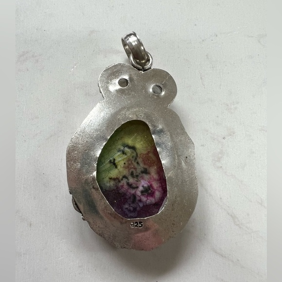Sterling Silver Gemstone Pendant - Picture 7 of 7
